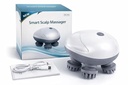 Electric Scalp Massager – Wireless 3-Mode Head Massager with Silicone Massage Brushes