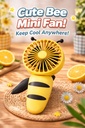 Cute Bee Mini Fan | Portable Handheld & Desktop Cooling Fan