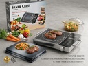 Silver Crest SC-7038 Electric Ceramic Grill | Multifunctional Smokeless Grill | Induction Cooker