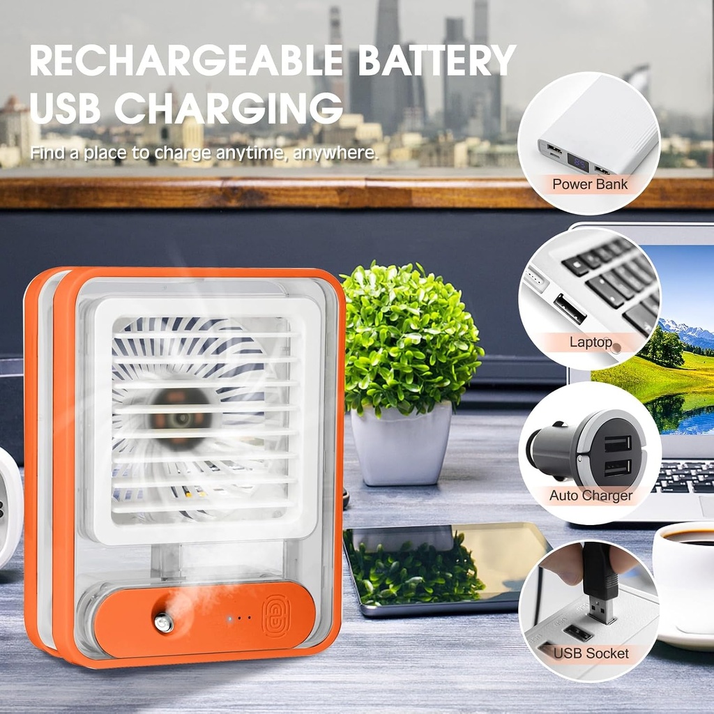 Portable Mini Cooling Spray Fan