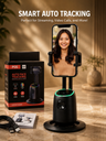 AI Face Tracking Phone Holder 360° | Smart Auto Tracking Phone Stand for Live Streaming & Video Calls