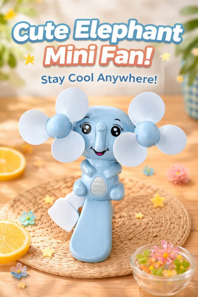Portable Water Spray Misting Fan – Mini Handheld Fan with Water Pump